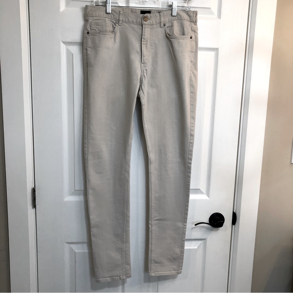 Beige Skinny Jeans